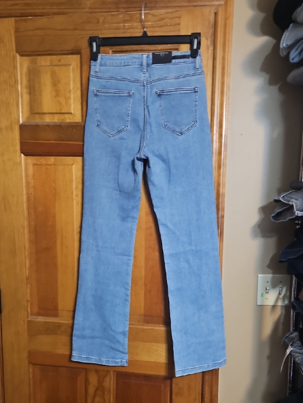 NWT Risen Straight Leg High-Rise Denim Jeans - Picture 5 of 15